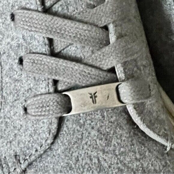 🌻NEW w/box Frye 'Ivy" Wool Leather Blend Hi-Top Sneaker Shoe Women's Size 9.5. - Picture 6 of 13